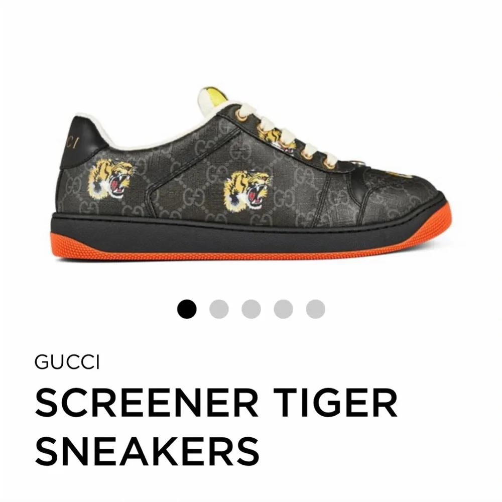 Gucci Limited Edition SCREENER TIGER 🐯 SNEAKERS